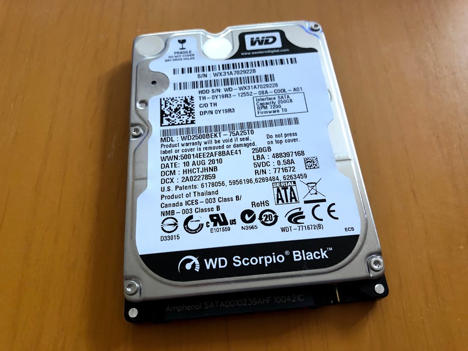 CF-NX2　メモリ増設SSD換装